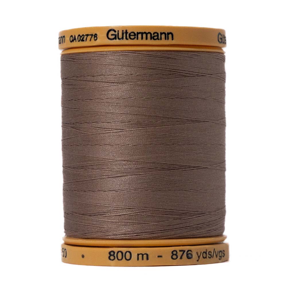 Gutermann Natural Cotton Thread 800m - 1225 Taupe