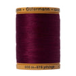 Gutermann Natural Cotton Thread 800m - 2833 Burgundy