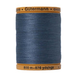 Gutermann Natural Cotton Thread 800m - 5705 Stormy Gray