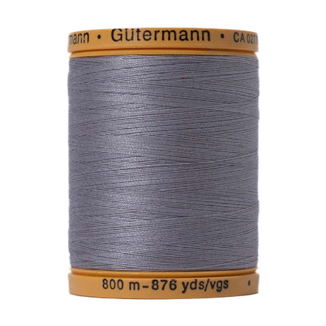 Gutermann Natural Cotton Thread 800m - 6206 Gray