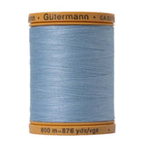 Gutermann Natural Cotton Thread 800m - 6217 Powder Blue