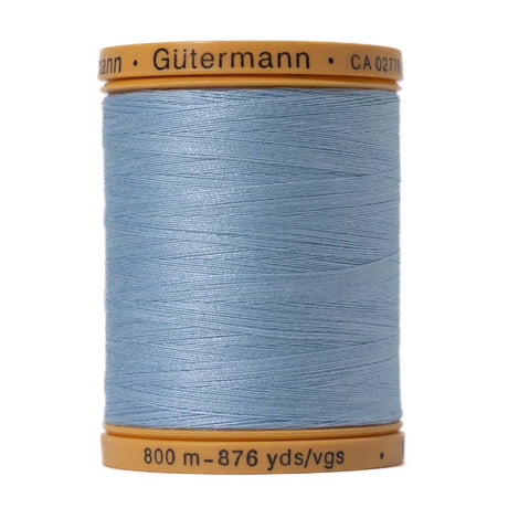 Gutermann Natural Cotton Thread 800m - 6217 Powder Blue