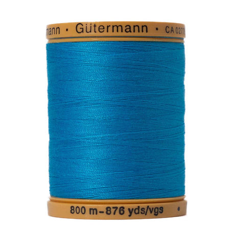 Gutermann Natural Cotton Thread 800m - 6745 Aqua Marine