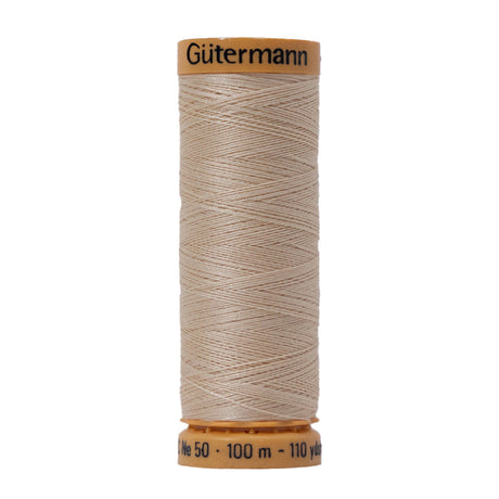 Gutermann Natural Cotton Thread 100m - 1087 Ecru
