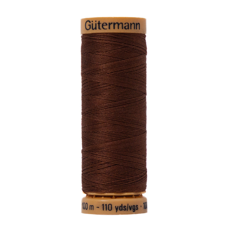 Gutermann Natural Cotton Thread 100m - 4710 Mahogany