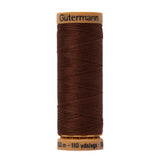 Gutermann Natural Cotton Thread 100m - 4710 Mahogany