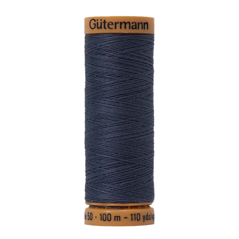 Gutermann Natural Cotton Thread 100m - 7360 Storm Blue