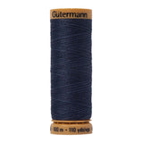 Gutermann Natural Cotton Thread 100m - 7380 Slate Blue