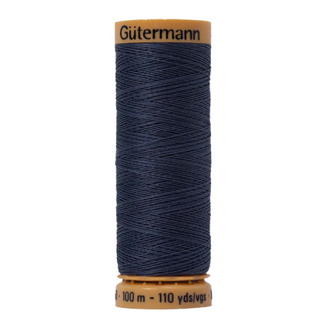 Gutermann Natural Cotton Thread 100m - 7380 Slate Blue