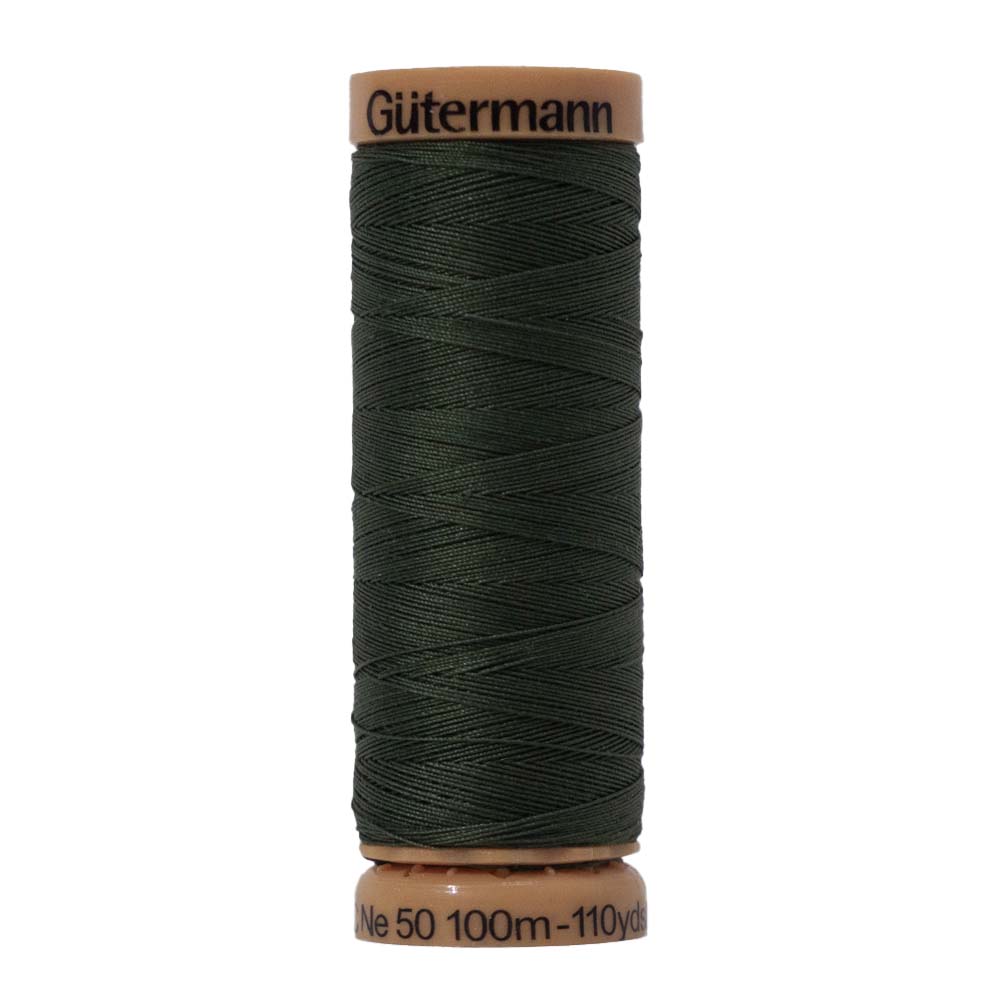 Gutermann Natural Cotton Thread 100m - 8660 Deep For.green