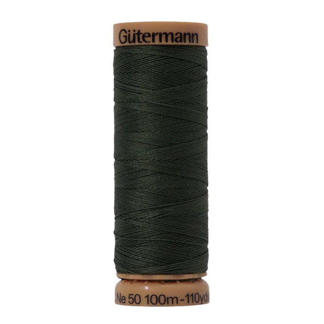 Gutermann Natural Cotton Thread 100m - 8660 Deep For.green