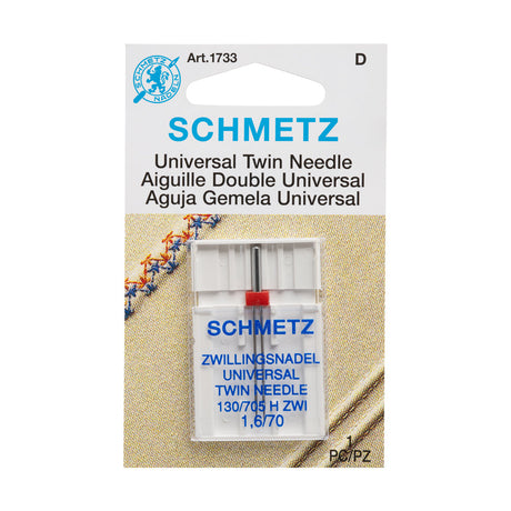 Schmetz Universal Twin Machine Needle - 1.6/70 - 1 ct