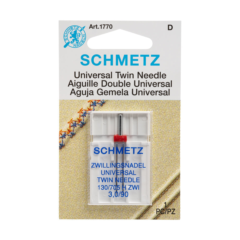 Schmetz Universal Twin Machine Needle - 3.0/90 - 1 ct