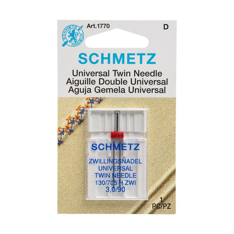 Schmetz Universal Twin Machine Needle - 3.0/90 - 1 ct