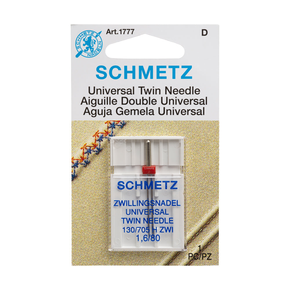 Schmetz Universal Twin Machine Needle - 1.6/80 - 1 ct