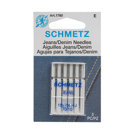 Schmetz Denim/Jeans Machine Needles - 70/10 - 5 ct