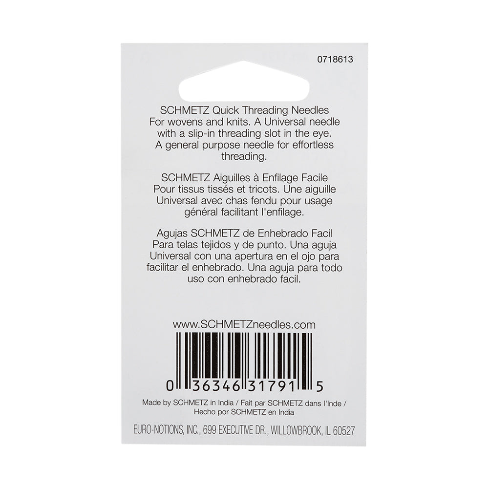 Schmetz Self-Threading Machine Needles - 90/14 - 5 ct