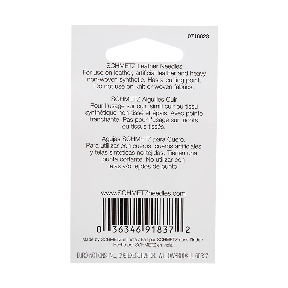 Schmetz Leather Machine Needles - 70/10 - 5 ct