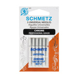 Schmetz Chrome Universal Machine Needles - 80/12 - 5 ct