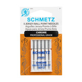 Schmetz Chrome Jersey/Ball Point Machine Needles - 80/12 - 5 ct