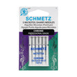 Schmetz Chrome Microtex Sharp Machine Needles - 70/10 - 5 ct