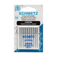 Schmetz Chrome Universal Machine Needles - 90/14 - 10 ct