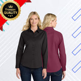 Port Authority® Women's Long Sleeve Easy Care Shirt