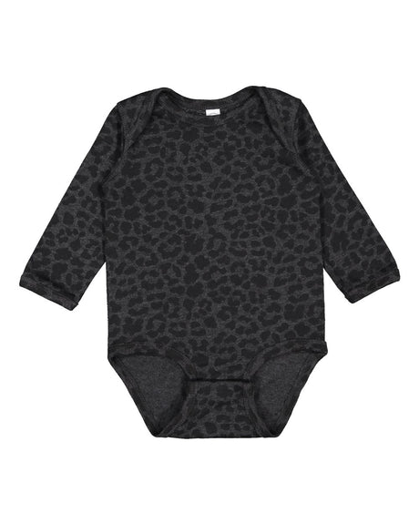 Rabbit Skins® Infant Fine Jersey Long Sleeve Bodysuit Soft Cotton Fabric with Comfortable Snap Closure