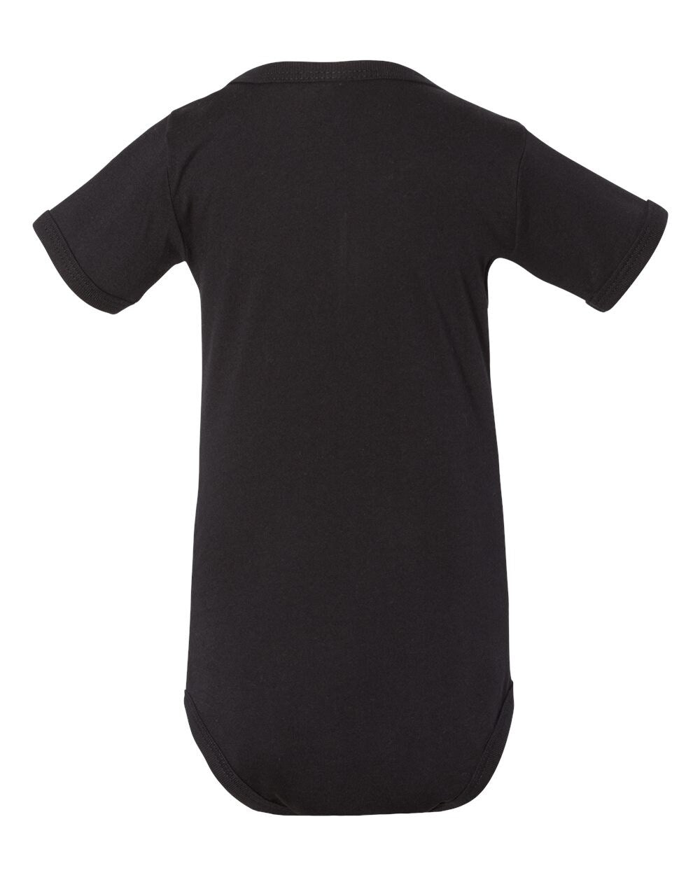 BELLA + CANVAS® Infant Jersey One Piece Soft Cotton Baby Bodysuit with Snap Closure