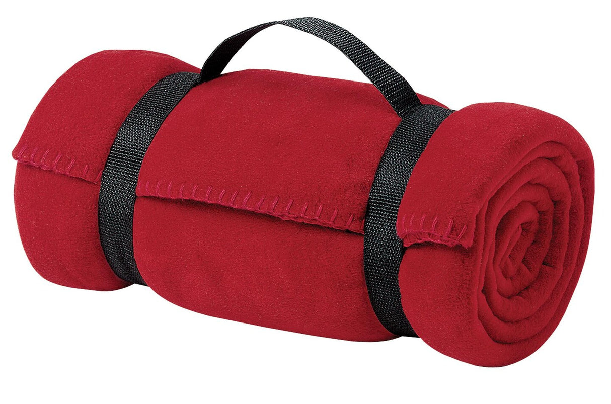 Port Authority® Value Fleece Blanket with Carry Strap