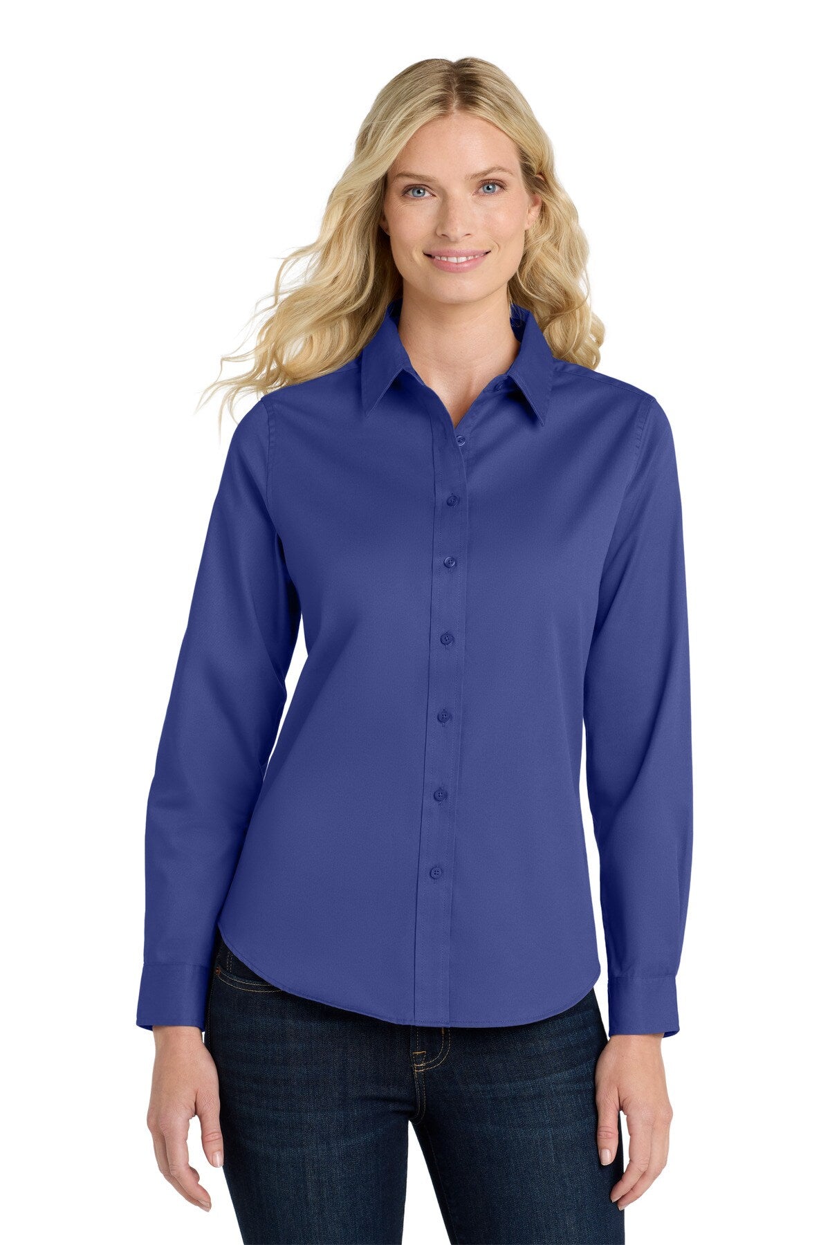 Port Authority® Women's Long Sleeve Easy Care Shirt