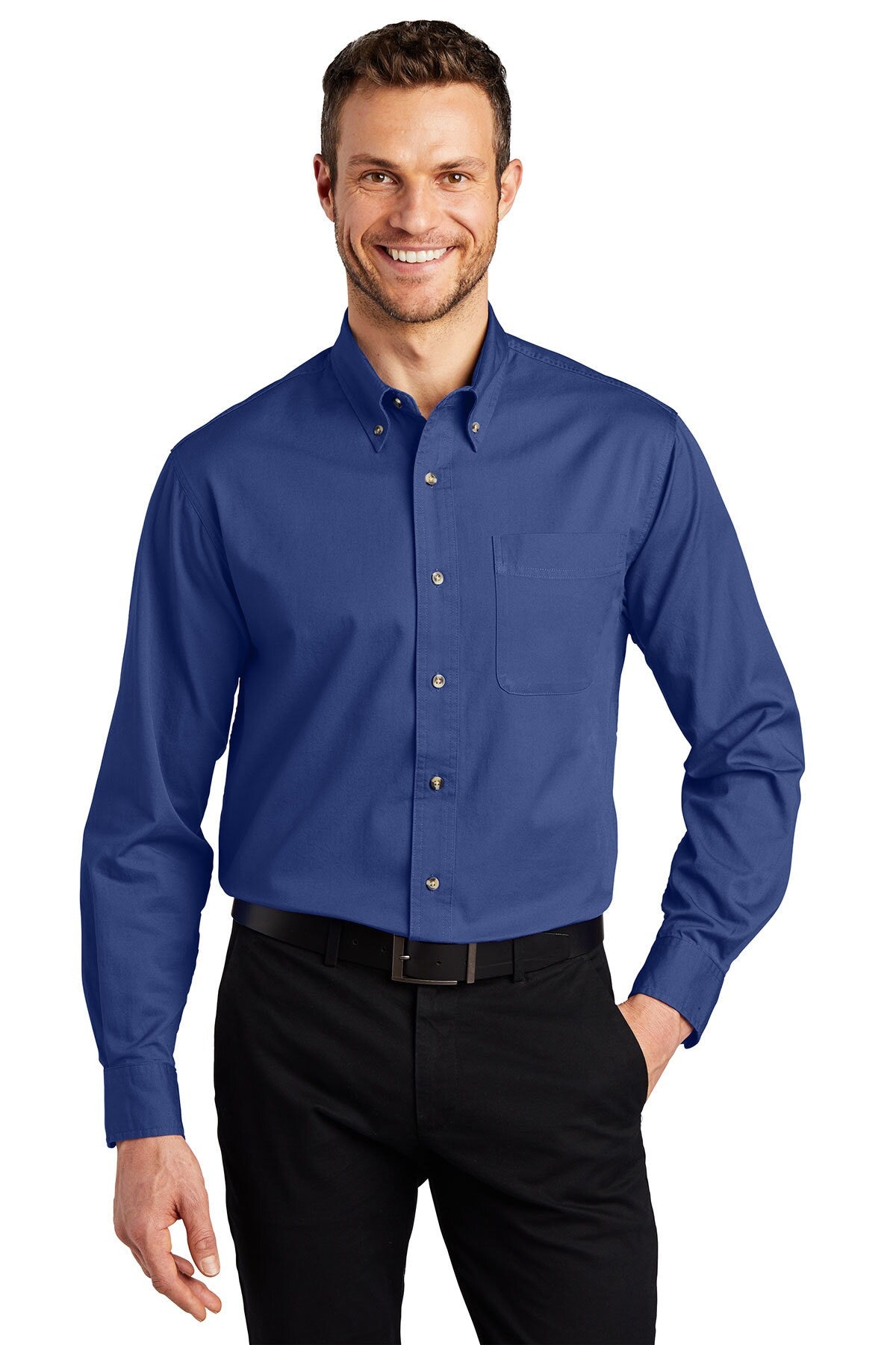 Port Authority® Long Sleeve Twill Shirt