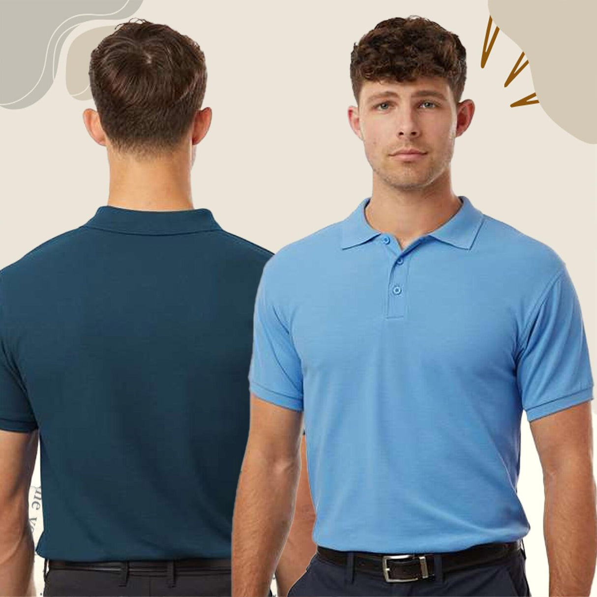 AllPro® Men's Pique Polo