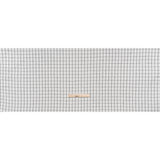 Yarn-Dyed Cotton Flannel - Black on White Windowpane Checks - Deadstock