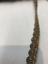 Antique Green Decorative Scroll Style Braid Gimp Trim - Antique Green Scroll Style, Half Inch Width (10 Yards)