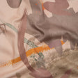 Brushed Cotton Woven - Pink, Taupe and Rose Painterly Abstract - Mood Exclusive Rosewash Strokes Print