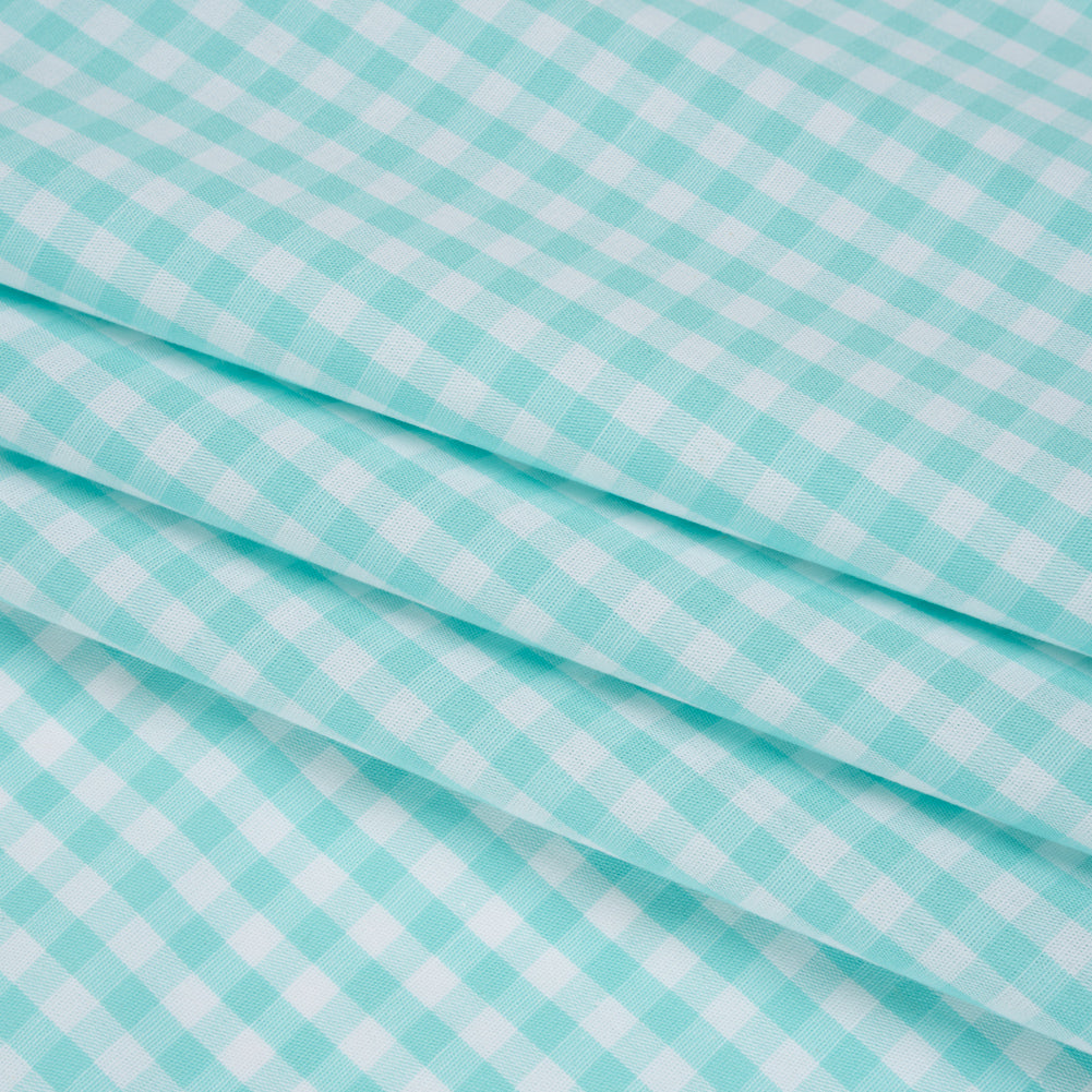 Cotton Gingham 0.25" - Ice Green - Londrina Collection