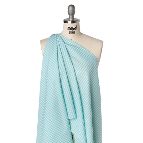 Cotton Gingham 0.25" - Ice Green - Londrina Collection