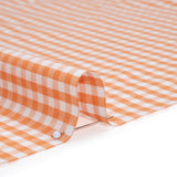 Cotton Gingham 0.25" - Orange - Londrina Collection