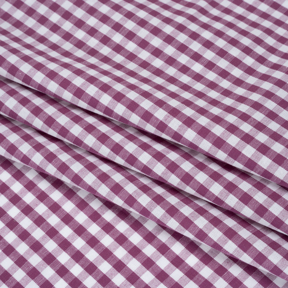 Cotton Gingham 0.25" - Magenta - Londrina Collection