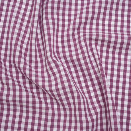 Cotton Gingham 0.25" - Magenta - Londrina Collection