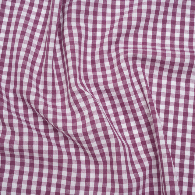 Cotton Gingham 0.25" - Magenta - Londrina Collection