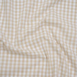 Cotton Gingham 0.25" - Beige - Londrina Collection