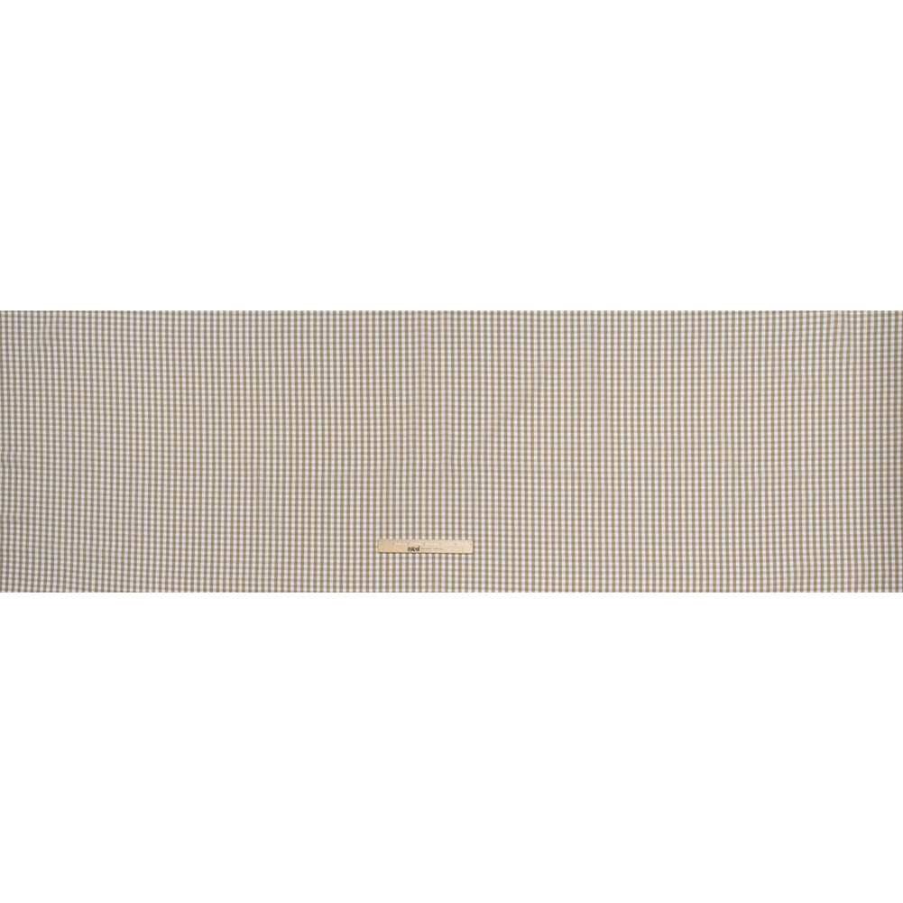 Cotton Gingham 0.25" - Brown - Londrina Collection