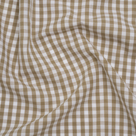 Cotton Gingham 0.25" - Brown - Londrina Collection