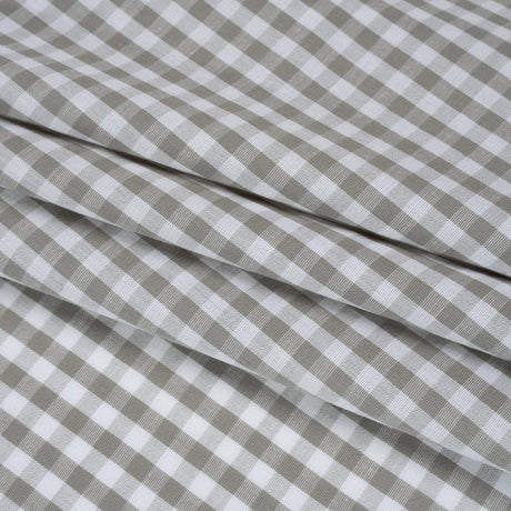 Cotton Gingham 0.25" - Gray - Londrina Collection