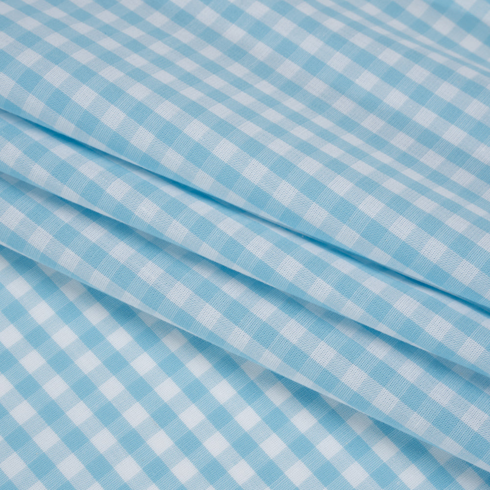 Cotton Gingham 0.25" - Aqua - Londrina Collection