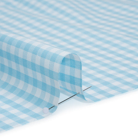 Cotton Gingham 0.25" - Aqua - Londrina Collection