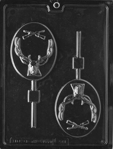 Deer Hunter Lolly Chocolate Mold - LPS081