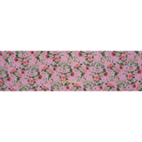 Silk Gazar Print Made in Italy - Pink, Green and White Enchanted Florals - Deadstock